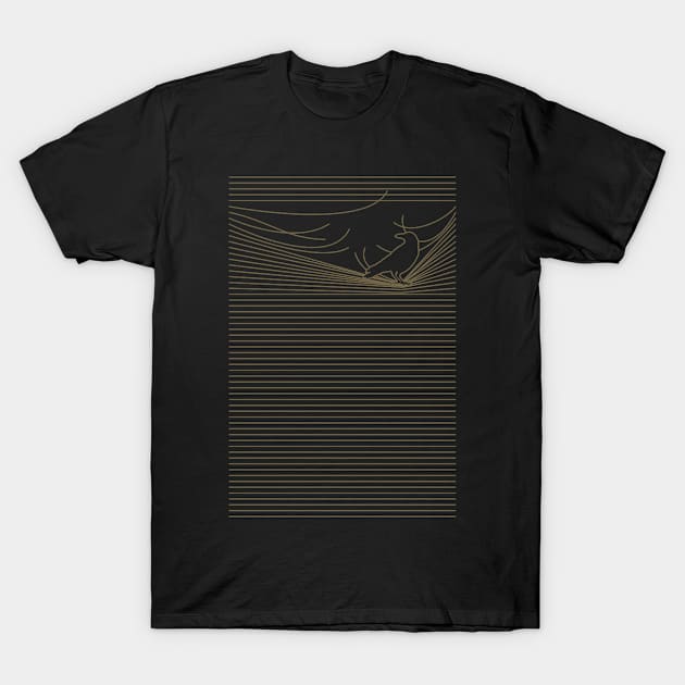 The Raven - Edgar Allan Poe T-Shirt by vo_maria